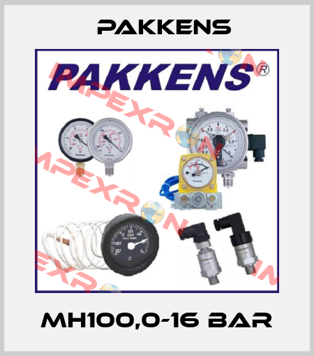 MH100,0-16 bar Pakkens