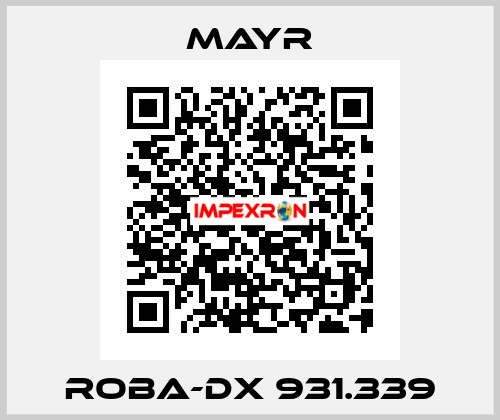 ROBA-DX 931.339 Mayr