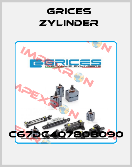 C67DC407808090 Grices Zylinder