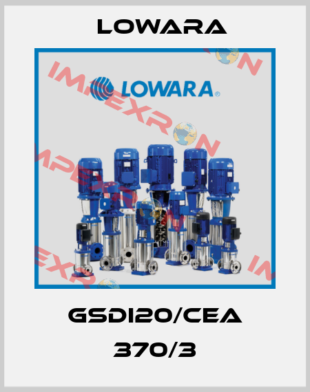 GSDI20/CEA 370/3 Lowara