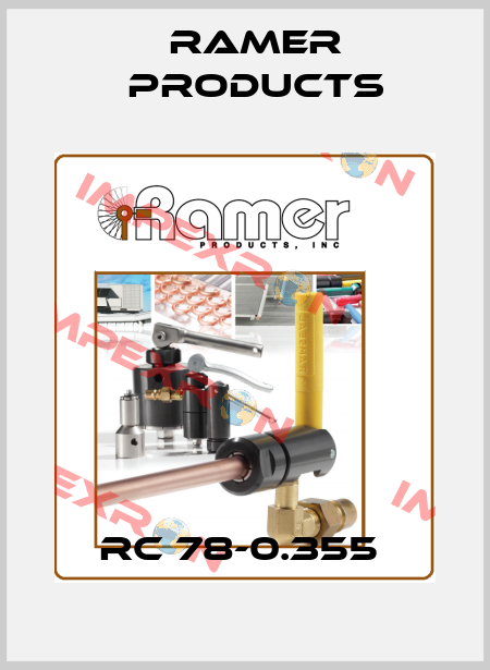RC 78-0.355  Ramer Products