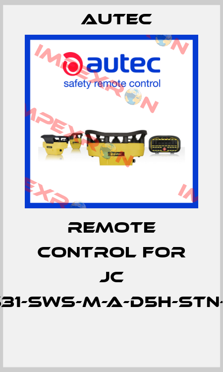 Remote control for JC 3000-XY-S31-SWS-M-A-D5H-STN-NHT-ROHS  Autec