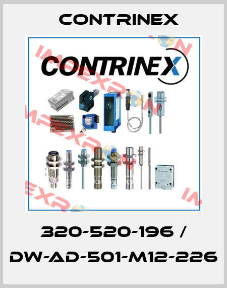 320-520-196 / DW-AD-501-M12-226 Contrinex