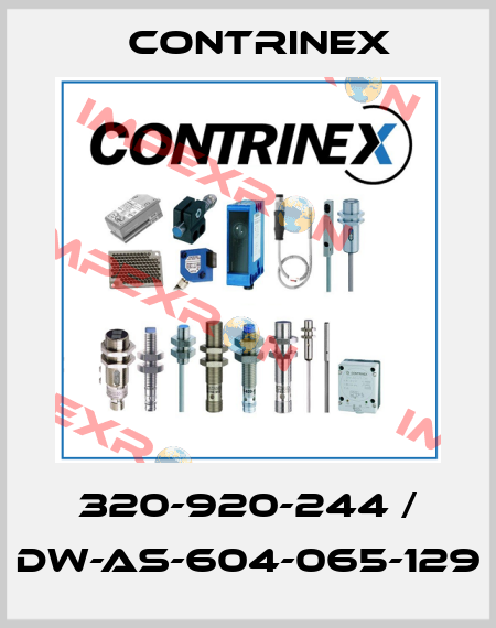 320-920-244 / DW-AS-604-065-129 Contrinex