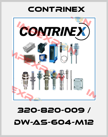 320-820-009 / DW-AS-604-M12 Contrinex