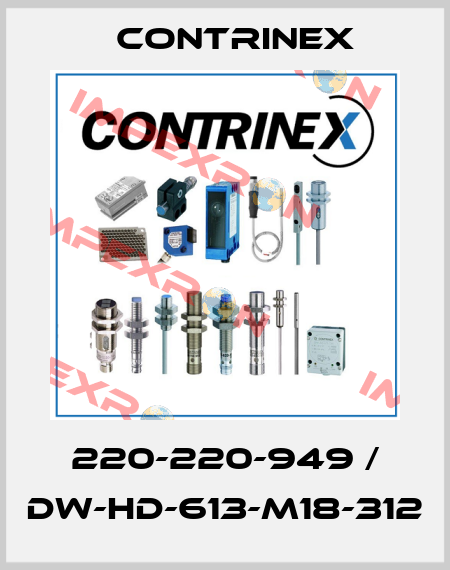 220-220-949 / DW-HD-613-M18-312 Contrinex