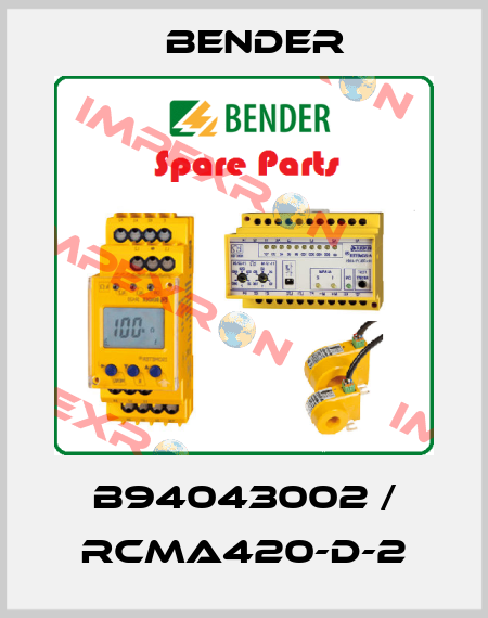 B94043002 / RCMA420-D-2 Bender