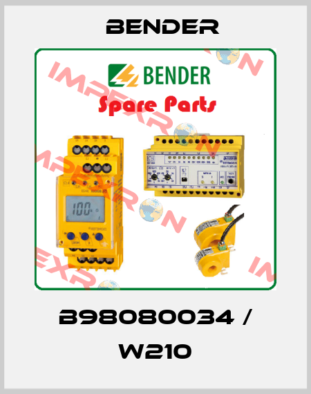 B98080034 / W210 Bender