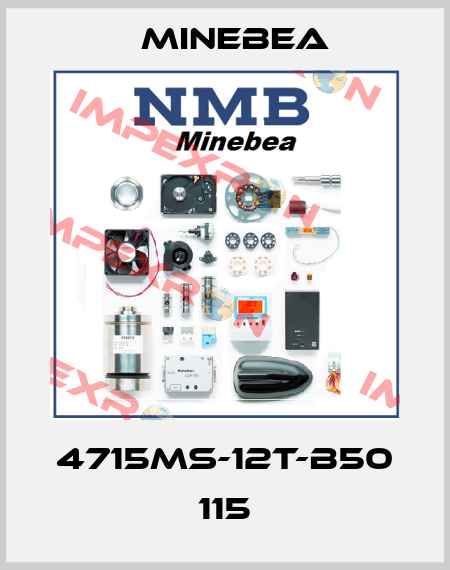 4715MS-12T-B50 115 Minebea
