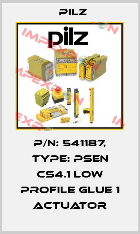 p/n: 541187, Type: PSEN cs4.1 low profile glue 1 actuator Pilz