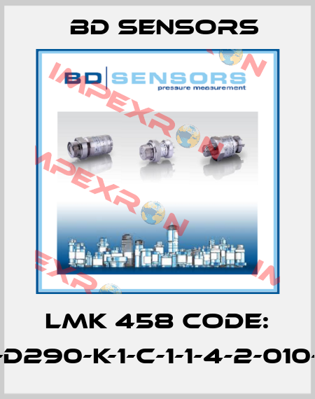 LMK 458 Code: 768-D290-K-1-C-1-1-4-2-010-000 Bd Sensors