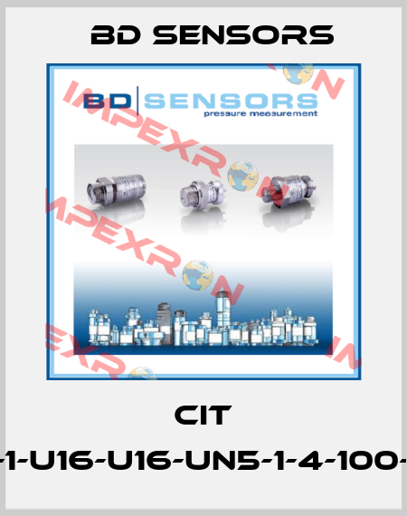 CIT 750-1-U16-U16-UN5-1-4-100-000 Bd Sensors