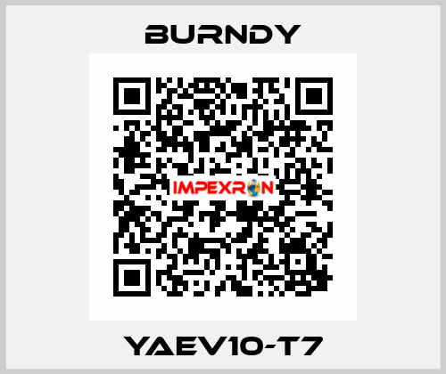 YAEV10-T7 Burndy