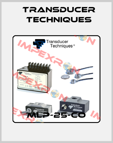 MLP-25-CO Transducer Techniques
