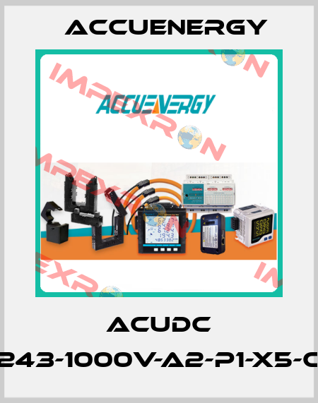AcuDC 243-1000V-A2-P1-X5-C Accuenergy