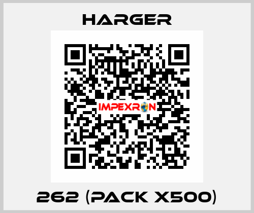262 (pack x500) Harger