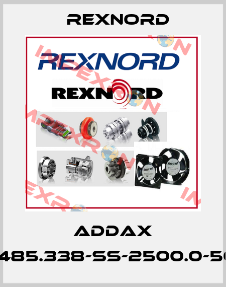 ADDAX LRF485.338-SS-2500.0-50/75 Rexnord