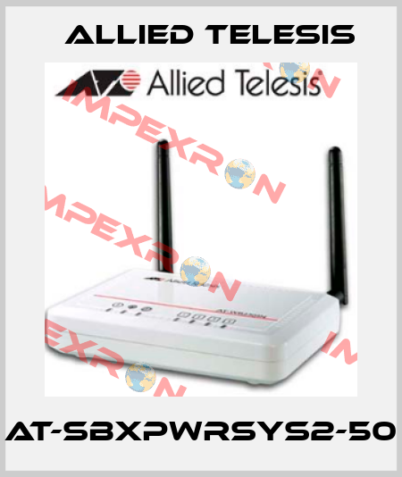 AT-SBxPWRSYS2-50 Allied Telesis
