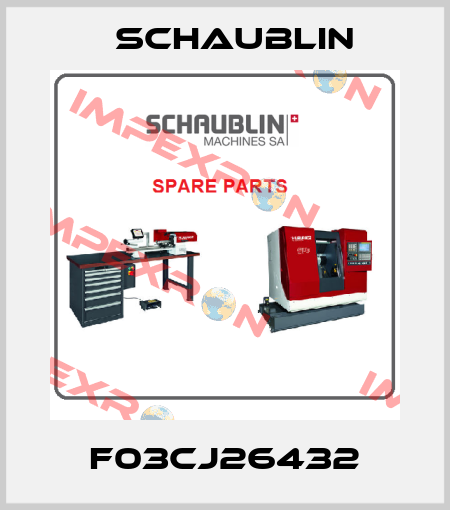 F03CJ26432 Schaublin
