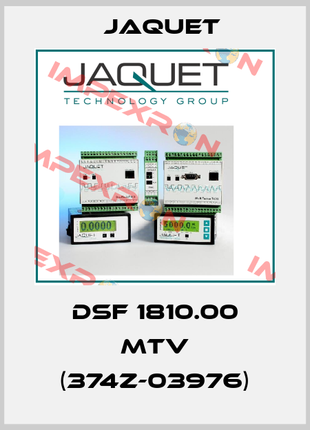 DSF 1810.00 MTV (374Z-03976) Jaquet