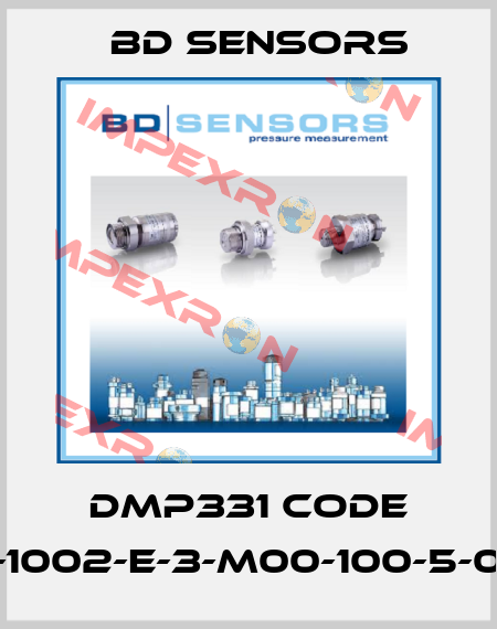 DMP331 Code 110-1002-E-3-M00-100-5-000 Bd Sensors