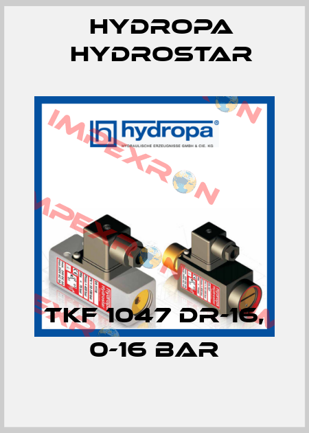 TKF 1047 DR-16, 0-16 bar Hydropa Hydrostar