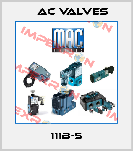 111B-5 МAC Valves