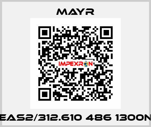  EAS2/312.610 486 1300N Mayr