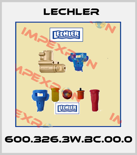 600.326.3W.BC.00.0 Lechler