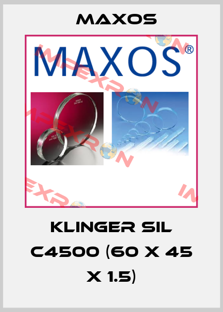 Klinger SIL C4500 (60 x 45 x 1.5) Maxos