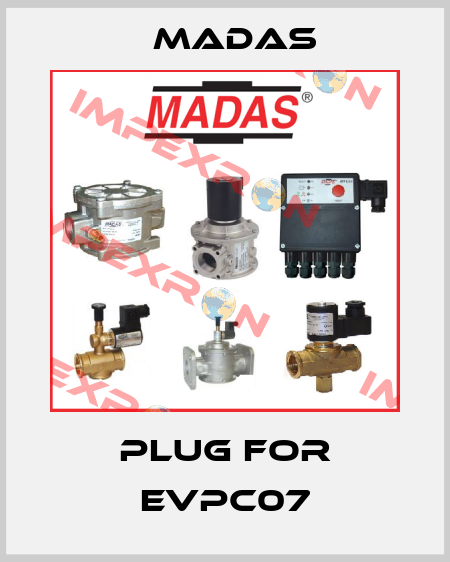 plug for evpc07 Madas