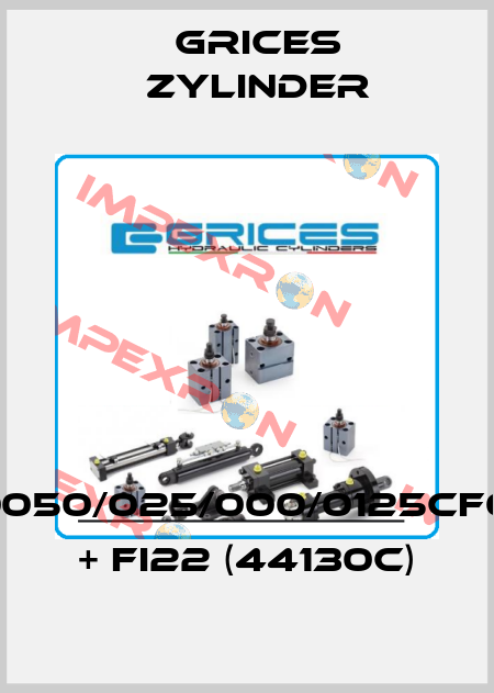 C00050/025/000/0125CF0AS + FI22 (44130C) Grices Zylinder