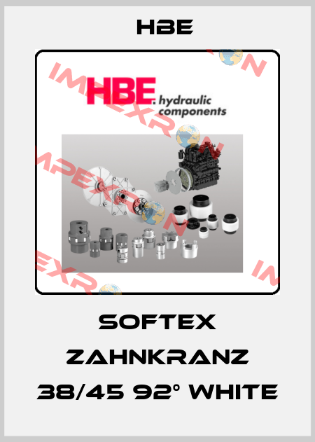 Softex Zahnkranz 38/45 92° white HBE