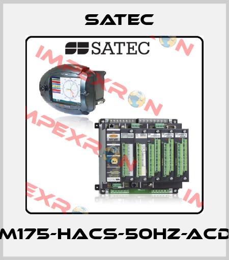 PM175-HACS-50HZ-ACDC Satec