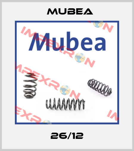 26/12 Mubea