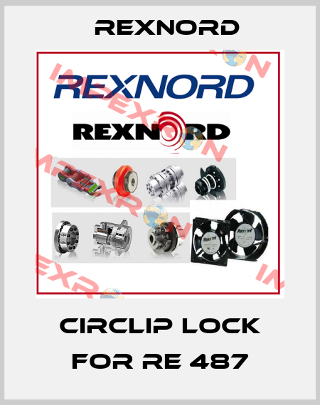 circlip lock for RE 487 Rexnord