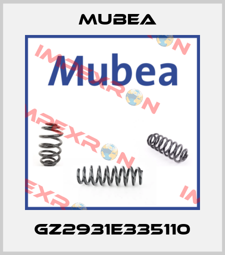 GZ2931E335110 Mubea