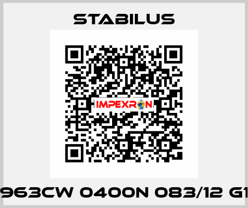 9963CW 0400N 083/12 G12 Stabilus