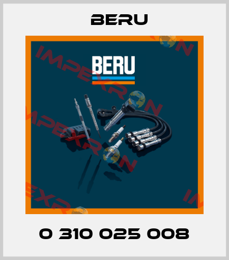 0 310 025 008 Beru