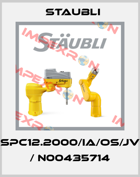 SPC12.2000/IA/OS/JV / N00435714 Staubli