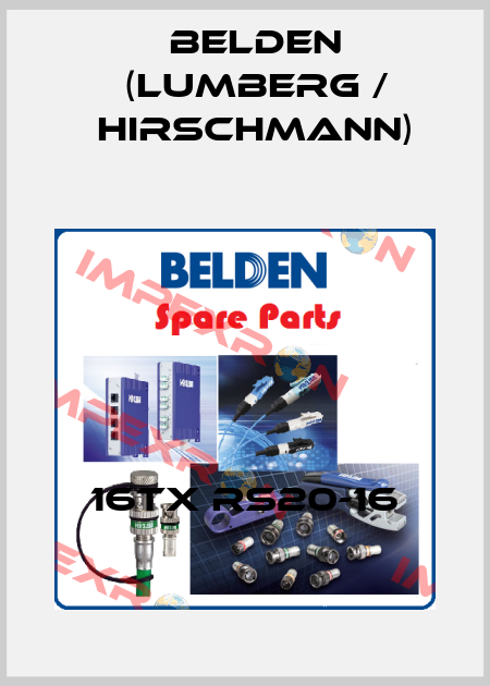 16TX RS20-16 Belden (Lumberg / Hirschmann)