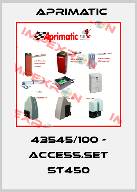 43545/100 - ACCESS.SET ST450 Aprimatic