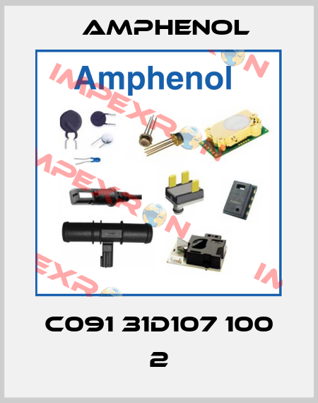 C091 31D107 100 2 Amphenol