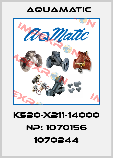 K520-X211-14000 NP: 1070156 1070244 AquaMatic