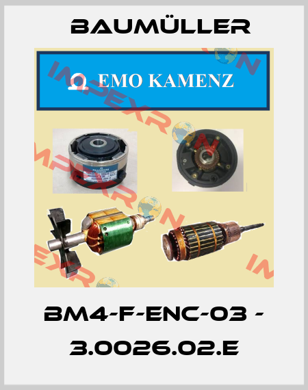 BM4-F-ENC-03 - 3.0026.02.E Baumüller