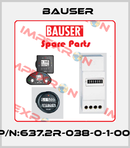 P/N:637.2R-038-0-1-001 Bauser