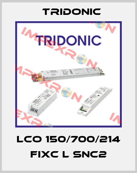 LCO 150/700/214 fixC L SNC2 Tridonic