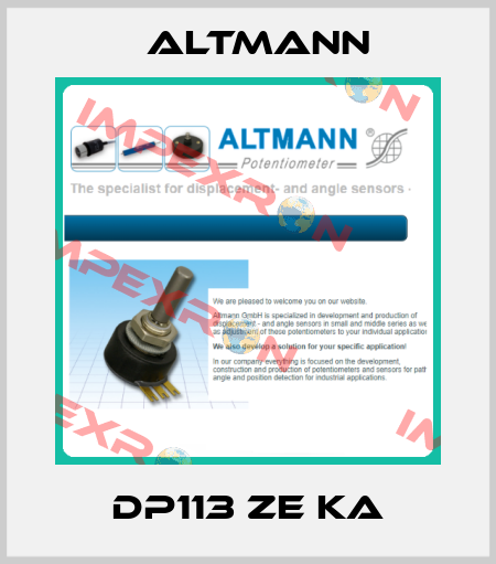DP113 Ze Ka ALTMANN