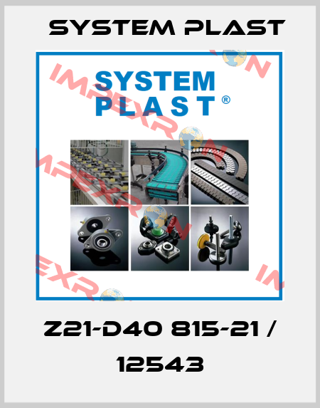 Z21-D40 815-21 / 12543 System Plast