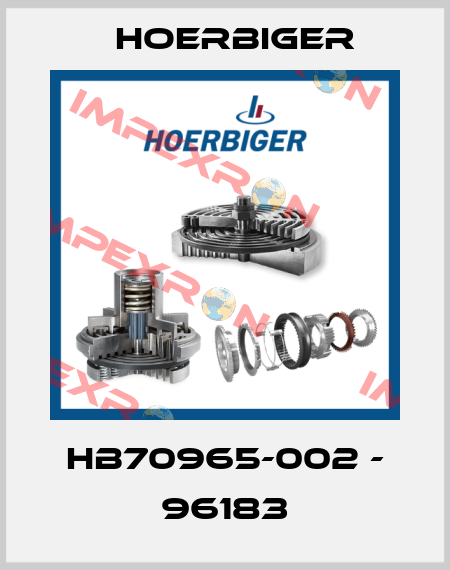HB70965-002 - 96183 Hoerbiger